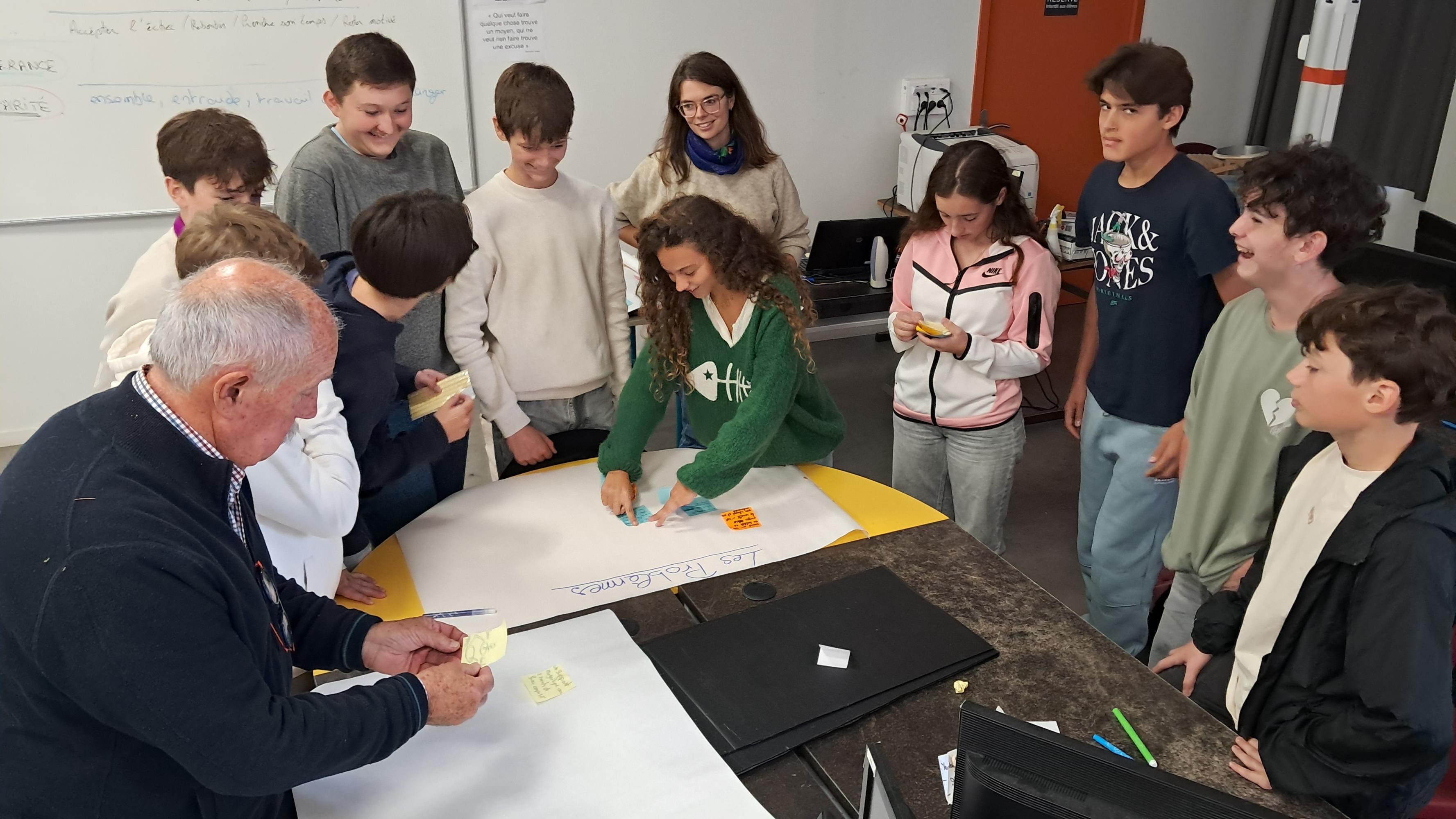 DP3 : intervention de Entreprendre pour apprendre