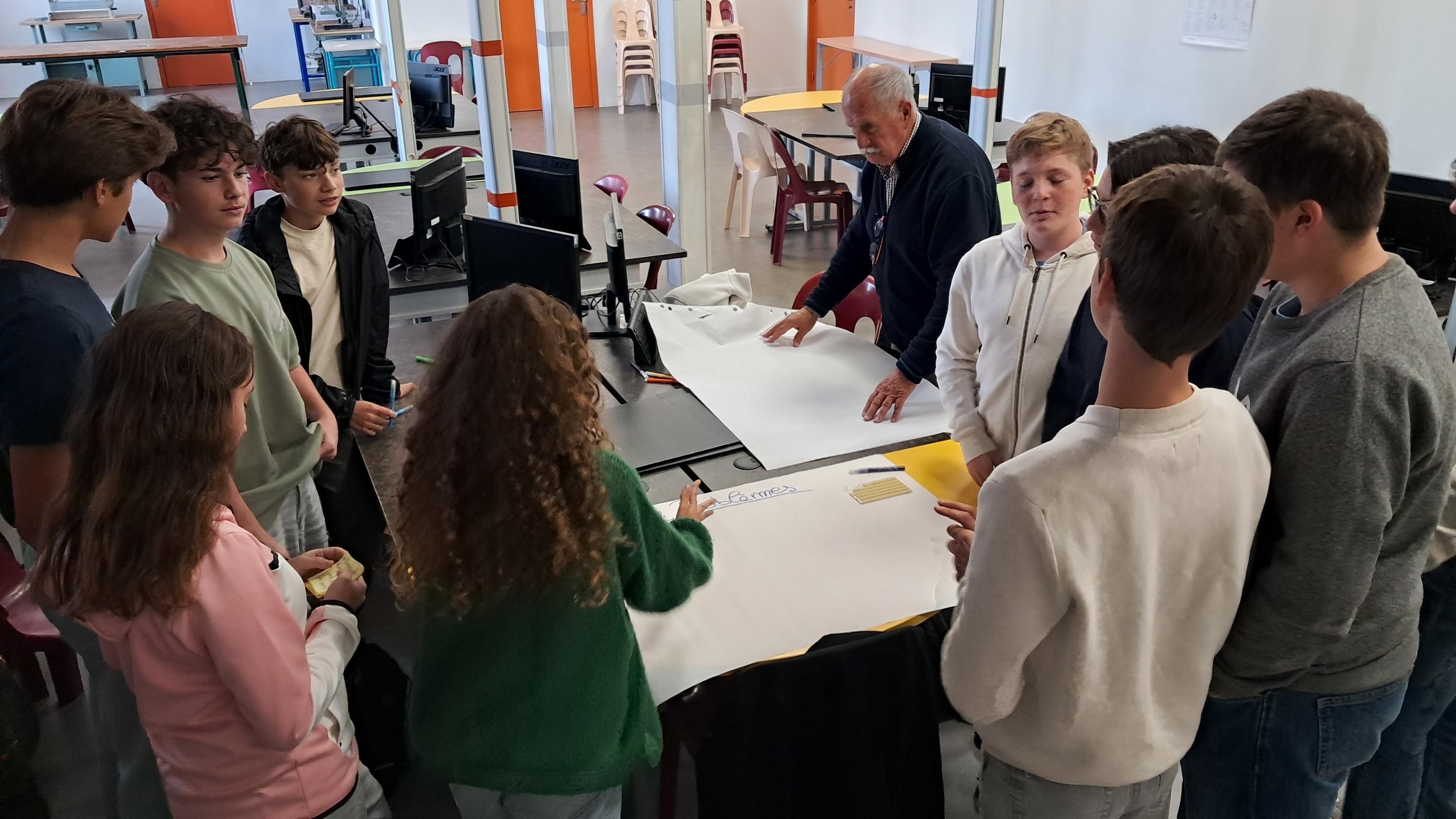 DP3 : intervention de Entreprendre pour apprendre