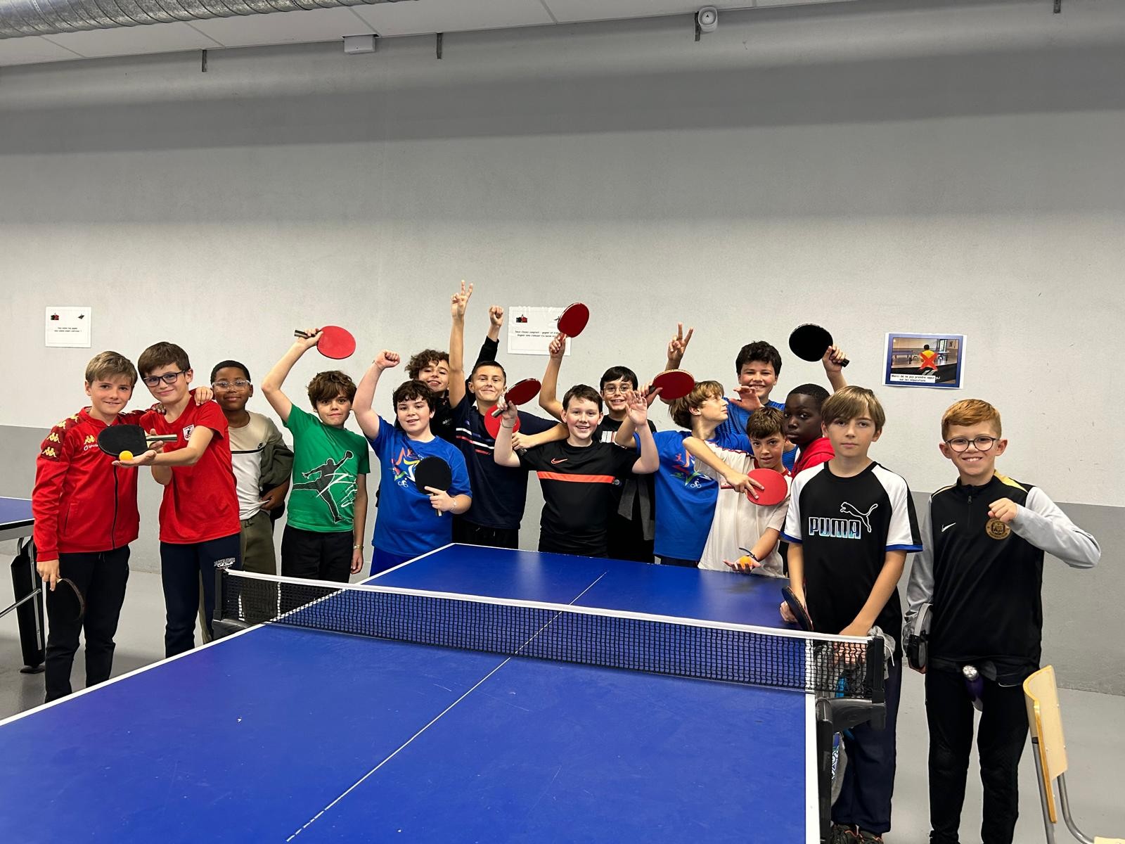 Compétition Tennis de Table décembre 2025